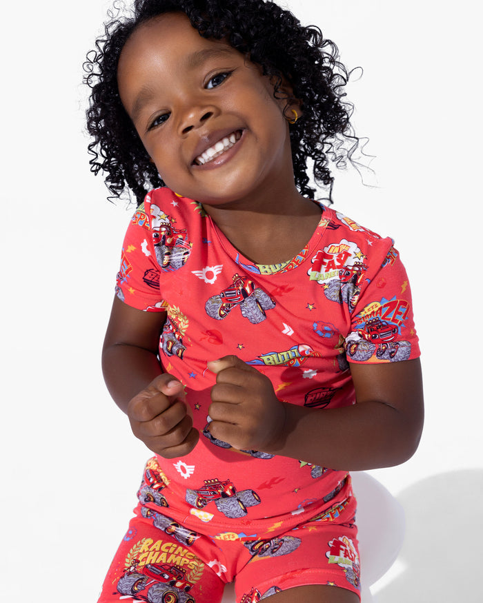 Blaze and the Monster Machines: Racing Champs Bamboo Kids Pajama Short Set