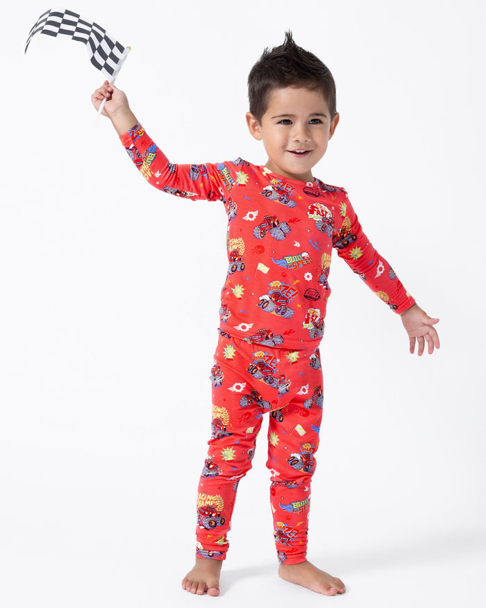 Blaze and the Monster Machines: Racing Champs Bamboo Kids Pajamas