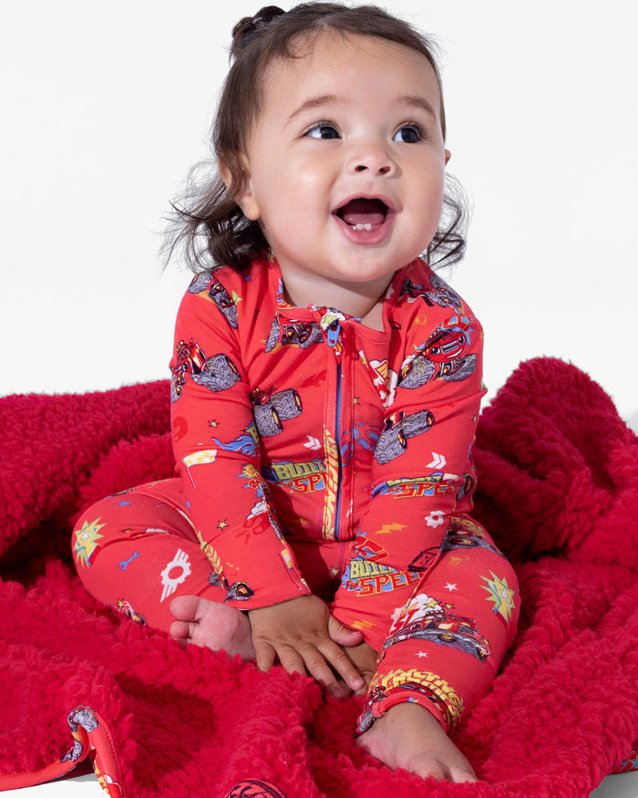Blaze and the Monster Machines: Racing Champs Bamboo Sherpa Blanket