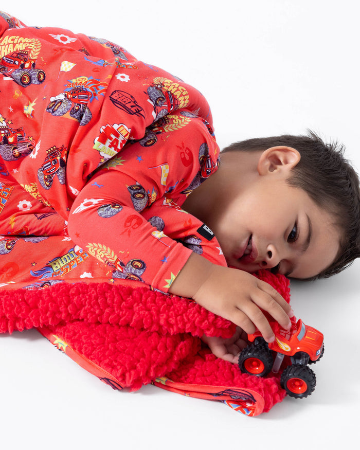 Blaze and the Monster Machines: Racing Champs Bamboo Sherpa Blanket