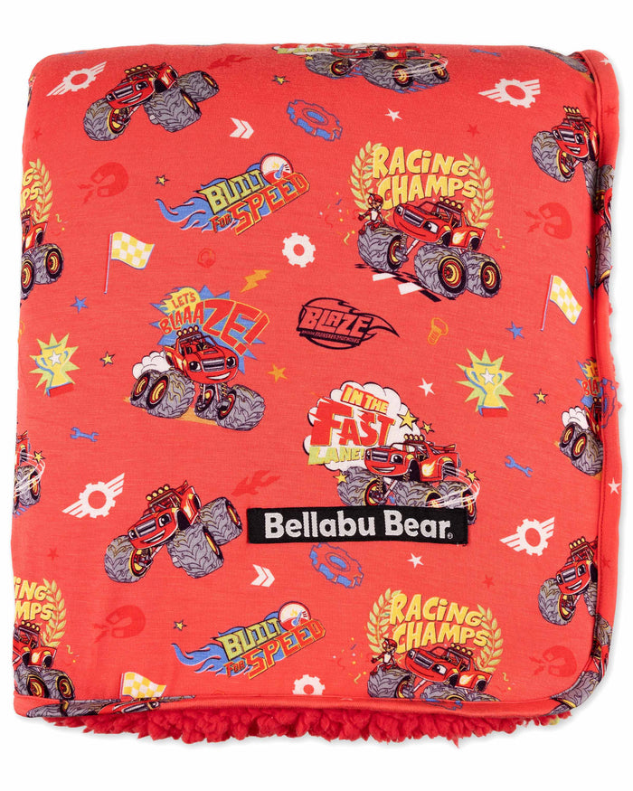 Blaze and the Monster Machines: Racing Champs Bamboo Sherpa Blanket