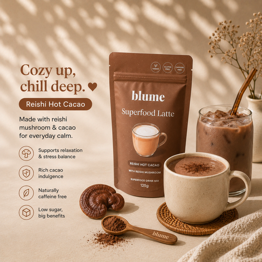 Blume Reishi Hot Cacao Superfood Latte