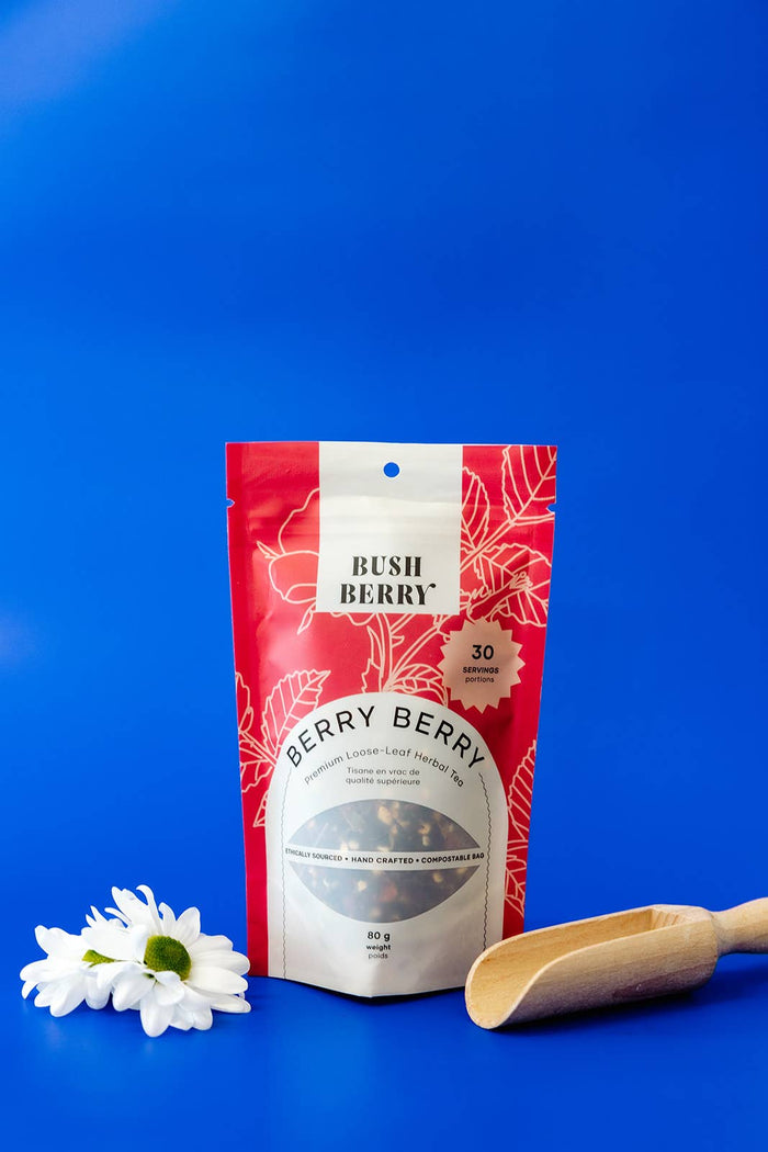 BLUSH BERRY Organic Berry Berry Loose Leaf Tea