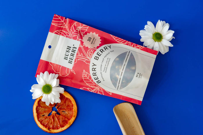 BLUSH BERRY Organic Berry Berry Loose Leaf Tea