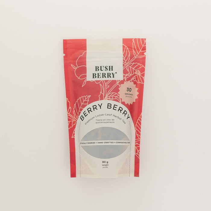 BLUSH BERRY Organic Berry Berry Loose Leaf Tea