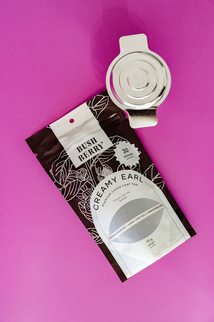 BLUSH BERRY Organic Creamy Earl Grey Loose Leaf Tea