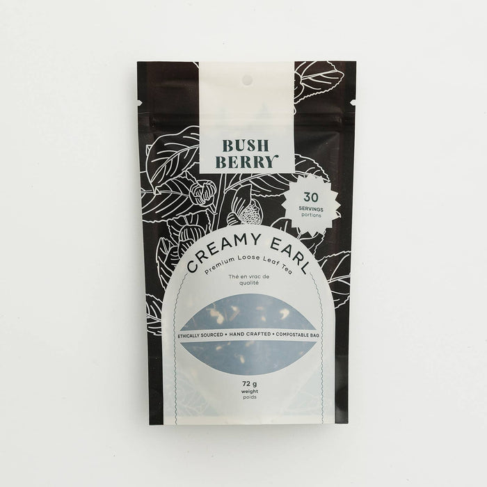 BLUSH BERRY Organic Creamy Earl Grey Loose Leaf Tea