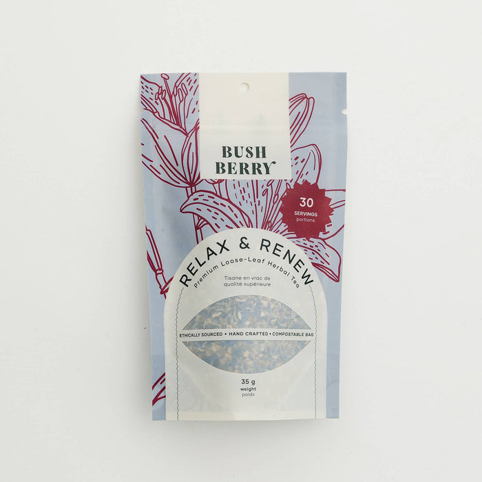 BLUSH BERRY Organic Relax and Renew Loose Leaf Tea