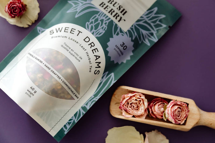 BLUSH BERRY Organic Sweet Dreams Loose Leaf Tea