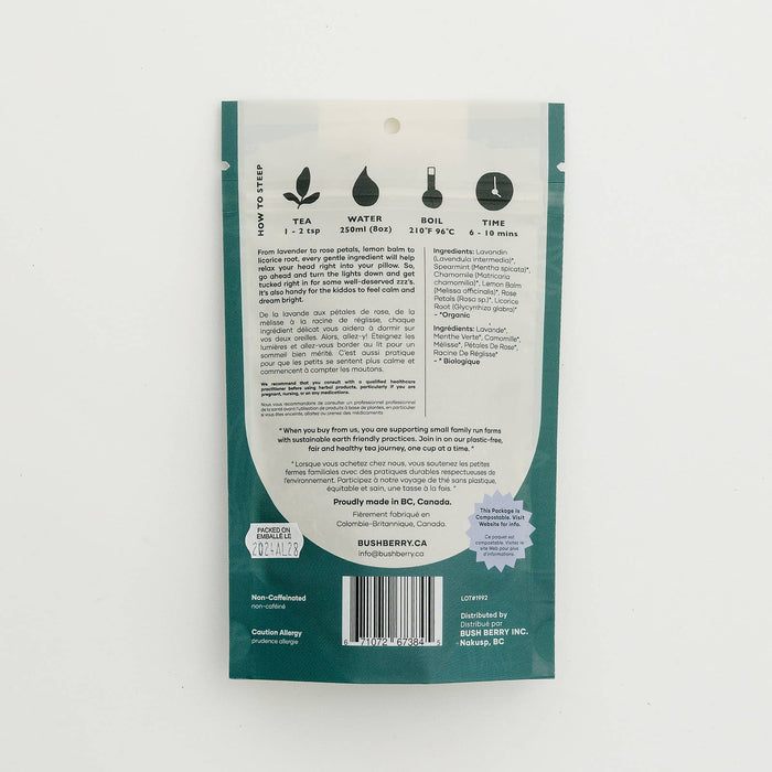 BLUSH BERRY Organic Sweet Dreams Loose Leaf Tea