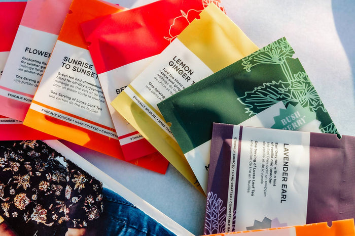 BLUSH BERRY Sip & Thrive | 12 Single Serving Wellness Teas