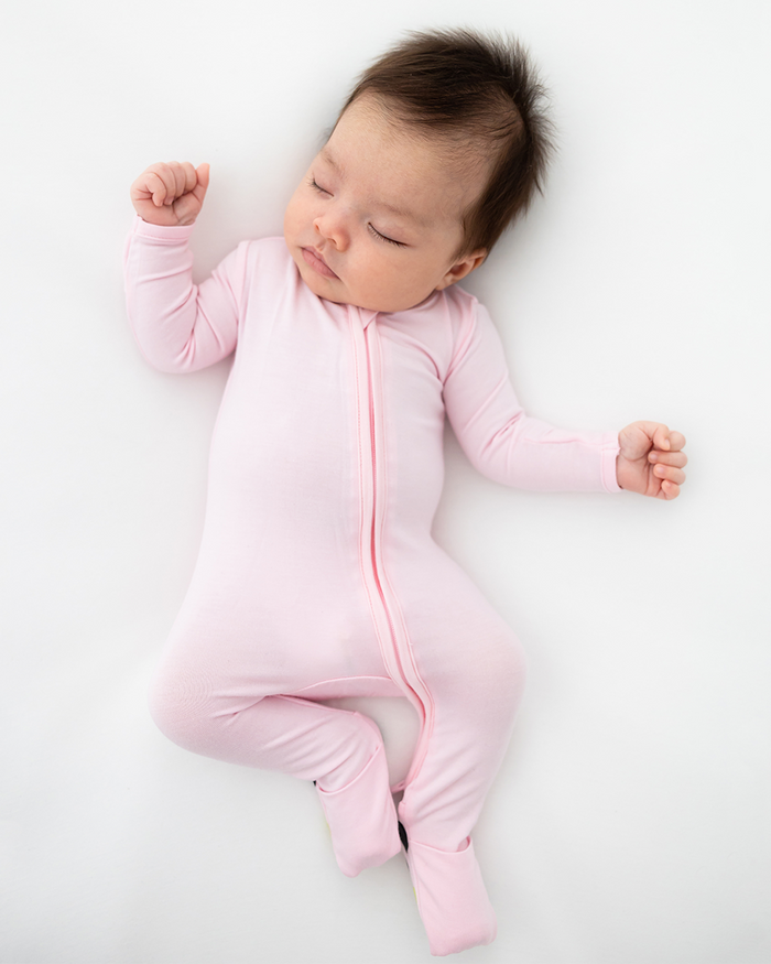 Blush & Bloom Bundle - Bamboo Convertible Footie