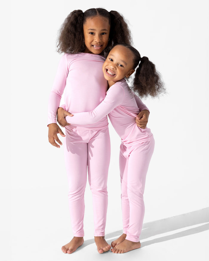 Blush & Bloom Bundle - Kids Bamboo Pajamas