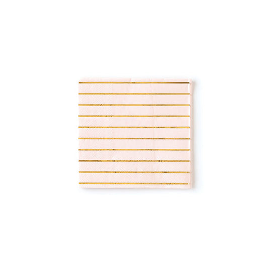 Blush Striped Napkins