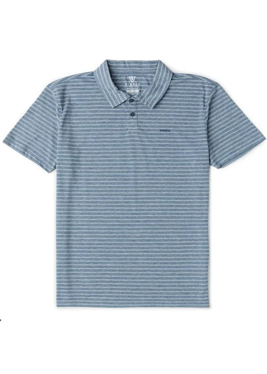 Vissla Bogey Man Eco Drirelease SS Polo front view