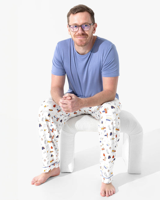 Boxing Bamboo Men's Pajama Set