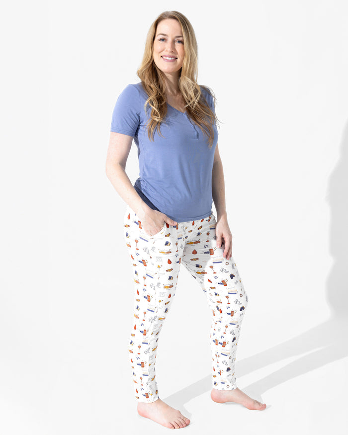 Boxing Bamboo Women's Pajama Set