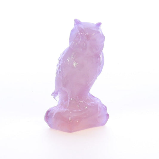 Boyds_Crystal_Art_Glass_Vintage_Owl_Sculpture_3.5_Inch_Figurine_1979_SKU_059_01