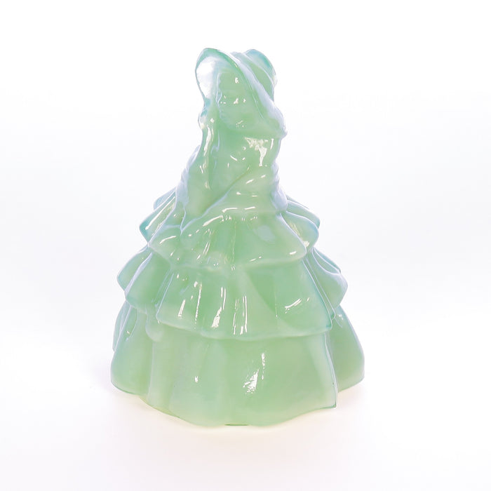 Boyds Crystal Art Glass Vintage Louise the Doll 4.25 Inch Figurine Louise Doll Ice Green 10-23-79 SKU 005