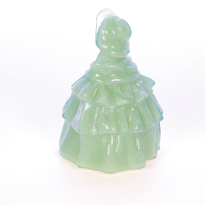 Boyds Crystal Art Glass Vintage Louise the Doll 4.25 Inch Figurine Louise Doll Ice Green 10-23-79 SKU 006