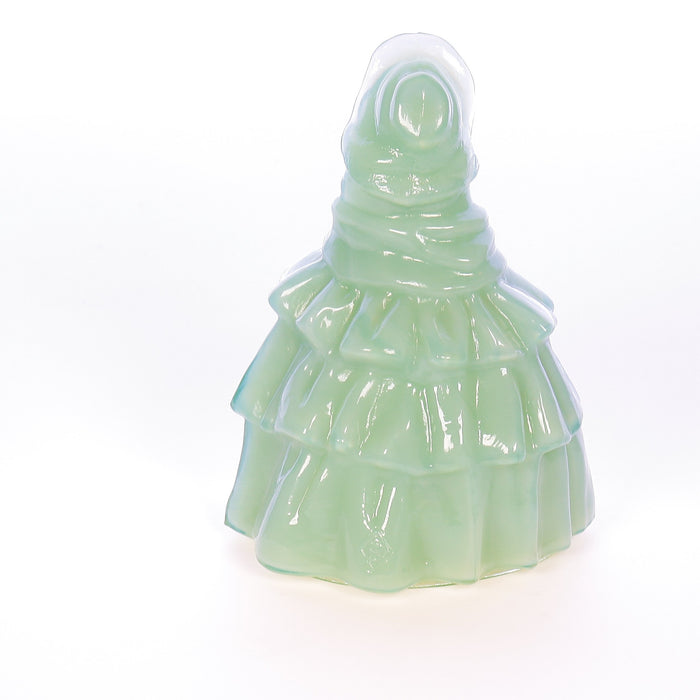 Boyds Crystal Art Glass Vintage Louise the Doll 4.25 Inch Figurine Louise Doll Ice Green 10-23-79 SKU 006