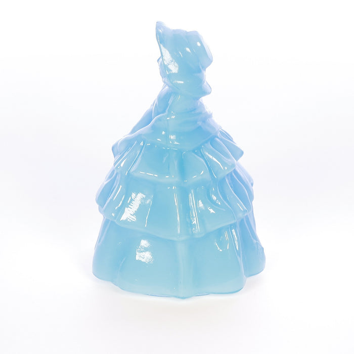 Boyds Crystal Art Glass Vintage Louise the Doll 4.25 Inch Figurine Louise Doll Ice Blue 10-1-79 SKU 003