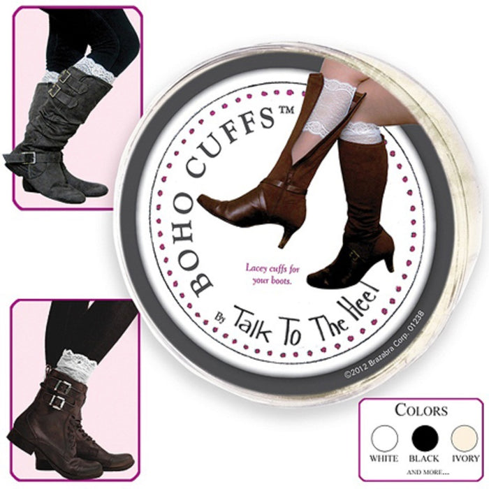 Braza Boho Cuff Talk To The Heel Black - S9460