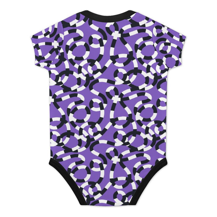 Burton Snake Onesie in Purple (Babies/Toddlers) - PRE ORDER