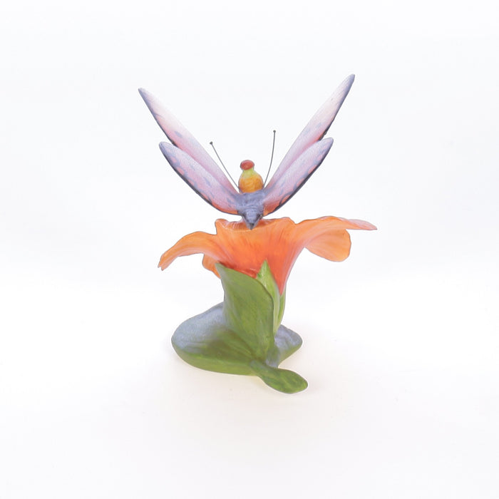 Butterflies_of_the_World_Fiery_Acraea_on_Hibiscus_Butterflies_of_the_World_Figurine_1985