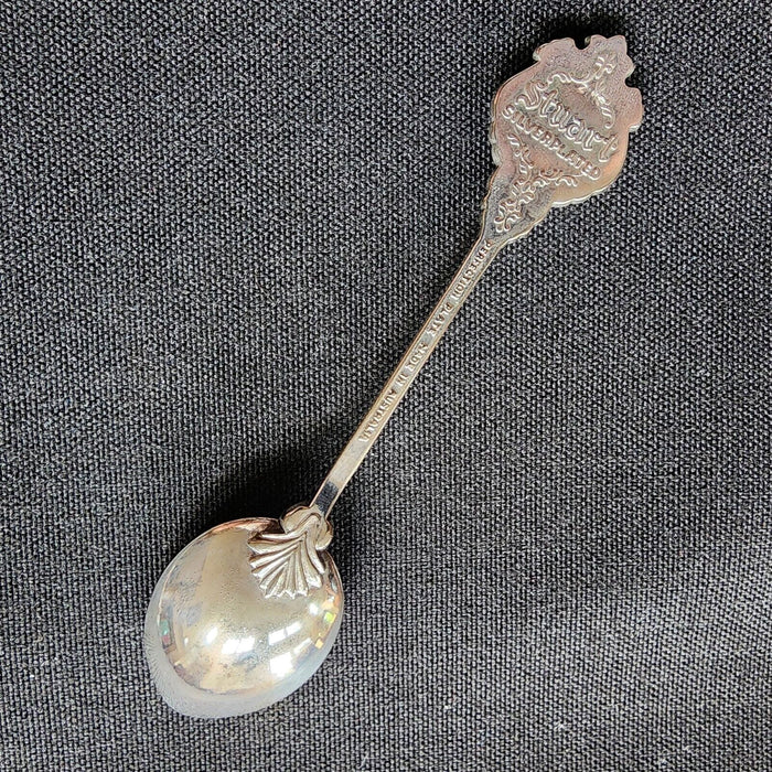 Calgary Alberta Canada Stampede Collectible Souvenir Spoon 4 1/2" Silver Plated
