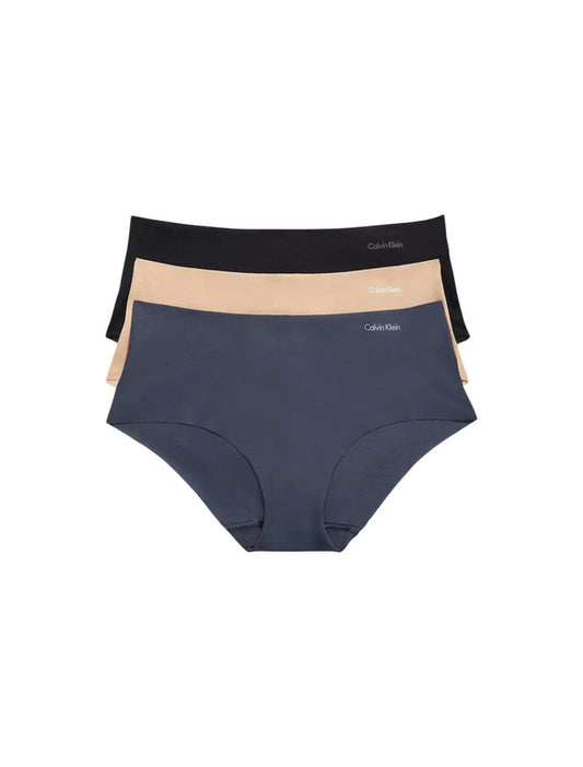 Calvin Klein 3 Pack Invisibles Hipster Panty - QD3559