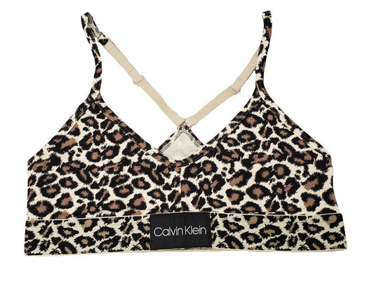 Calvin Klein Animal Micro Unlined Bralette - QF5672