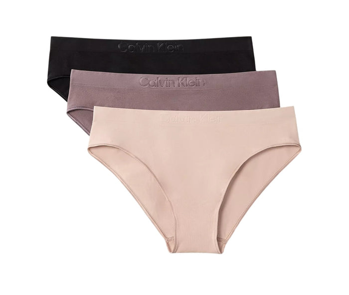 Calvin Klein Bonded Flex 3-Pack Mid Rise Bikini - QD5212