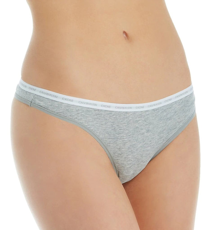 Calvin Klein CK One Cotton Thong - QD3783