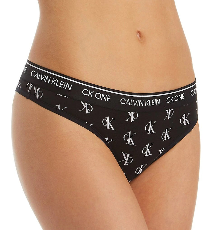 Calvin Klein CK One Cotton Thong - QF5733