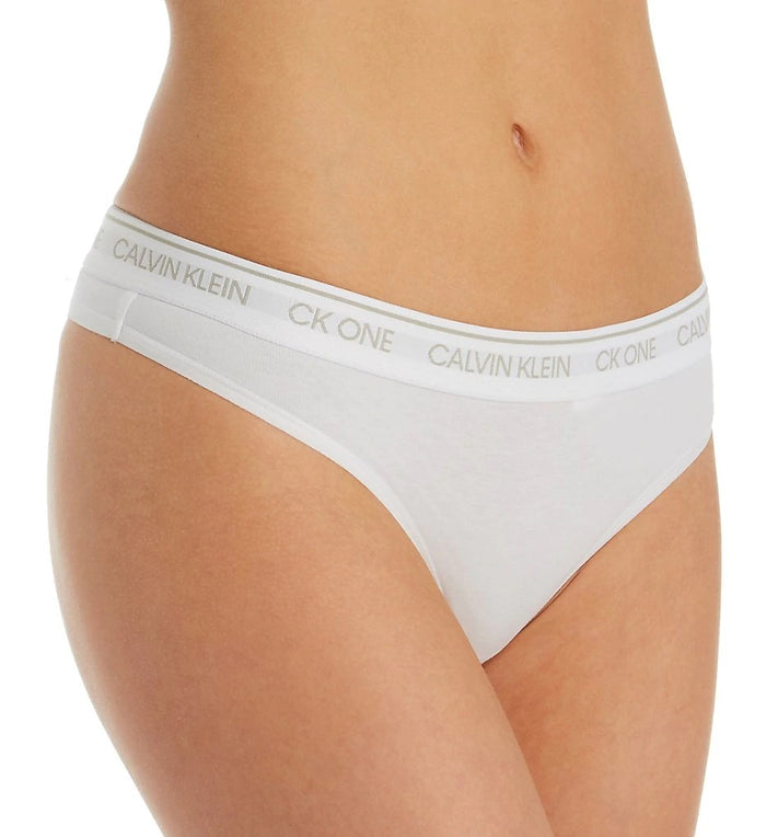 Calvin Klein CK One Cotton Thong - QF5733