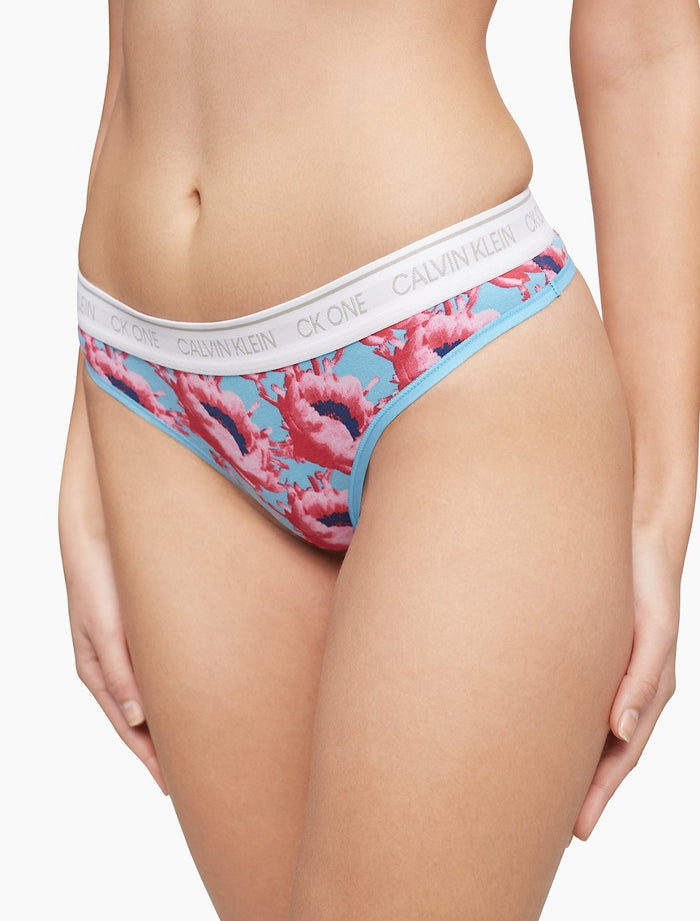 Calvin Klein CK One Cotton Thong - QF5733