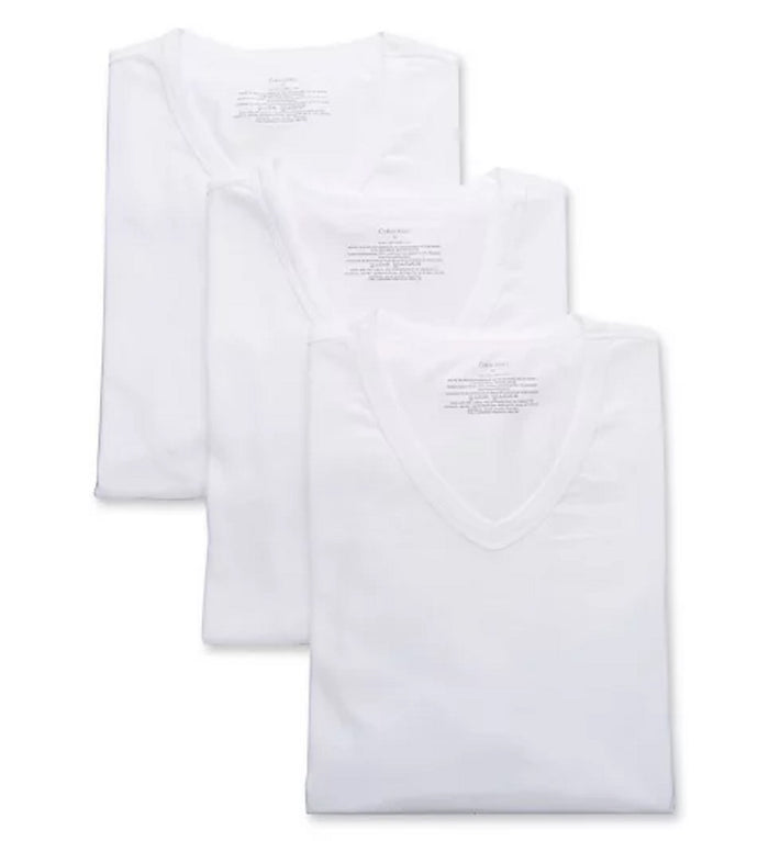 Calvin Klein Cotton Stretch Wicking V-neck 3 Pack - NB2799