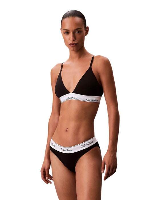 Calvin Klein Icon Cotton Modal Lightly Lined Triangle Bralette - QF8498