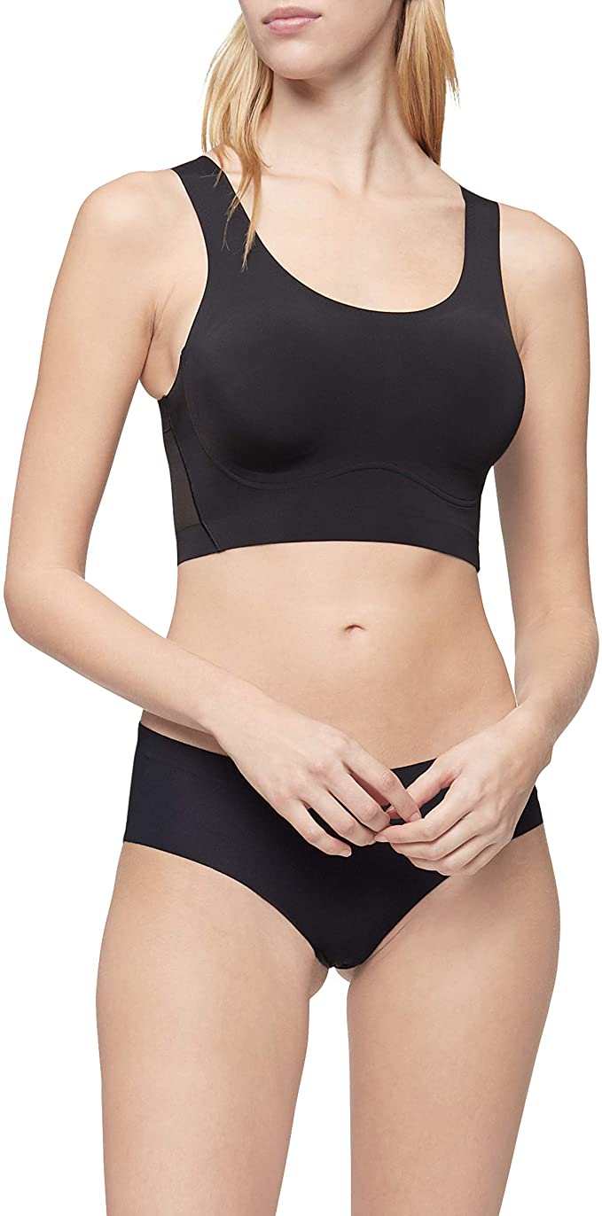 Calvin Klein Invisibles Comfort Seamless Lift Mesh Bralette - QF6547