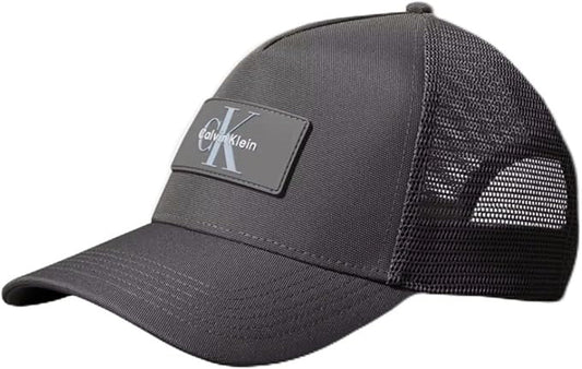 Calvin Klein Logo Sili Patch Ball Mesh Back Cap, O/S - 4D5025G