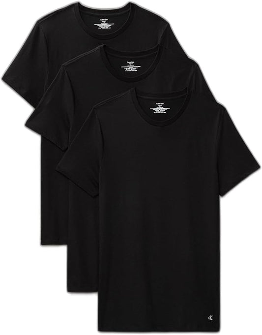 Calvin Klein Men's Cotton Classics 3-Pack Undershirts - NB4051