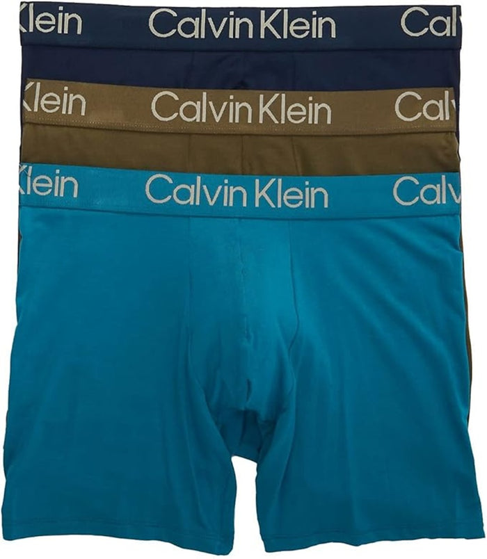 Calvin Klein Men's Eco Pure Modal 3-Pack Boxer Brief - NB3188
