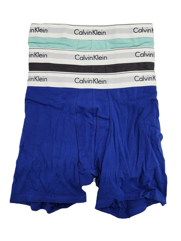 Calvin Klein Men's Modern Cotton Stretch 3 Pack Boxer Brief - NB2381