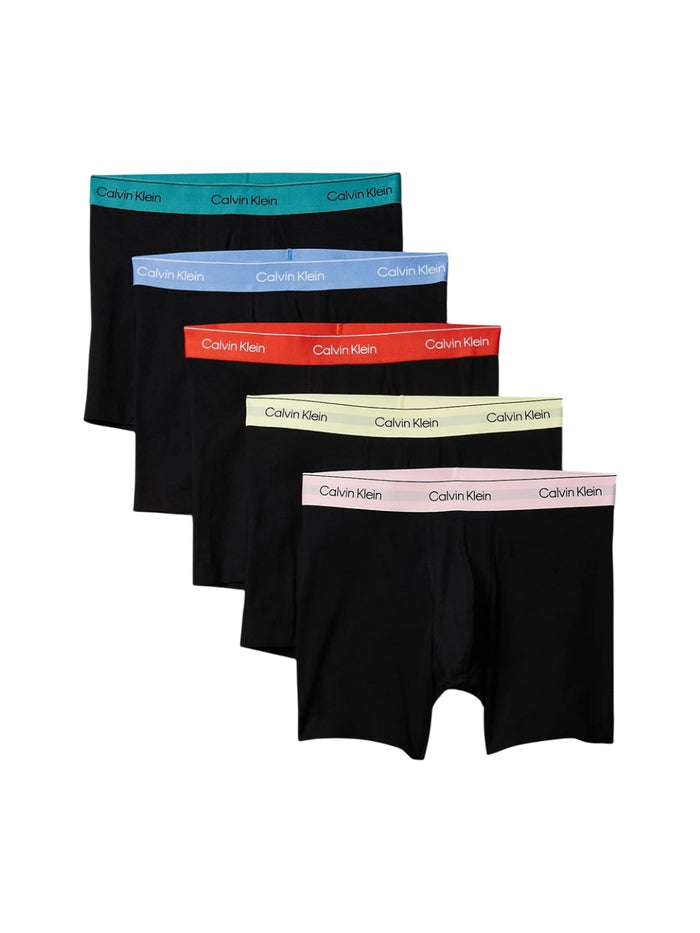 Calvin Klein Men's Pride Cotton Stretch 5-Pack Boxer Brief - NB4231