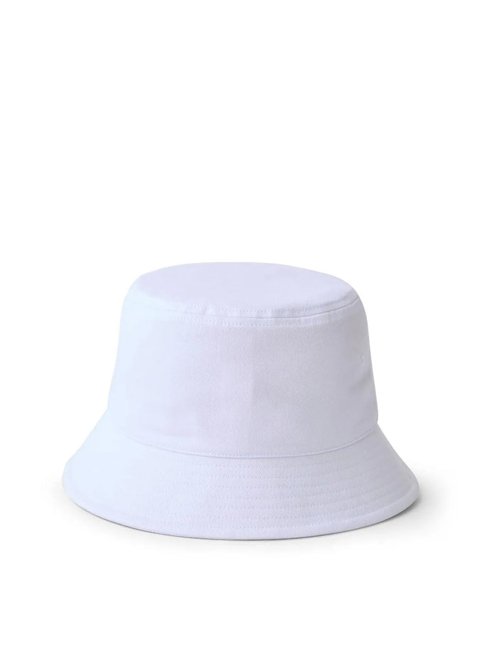 Calvin Klein Monogram Embroidery Bucket Hat White - 4G5020G