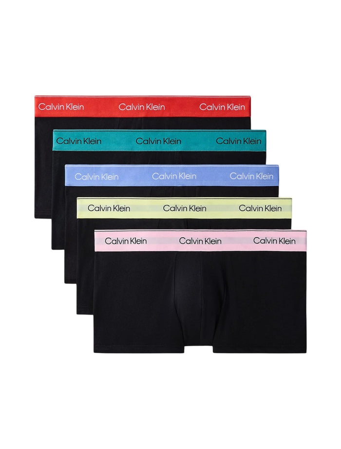 Calvin Klein Pride Icon Cotton Stretch 5 Pack Low Rise Trunks - NB4230