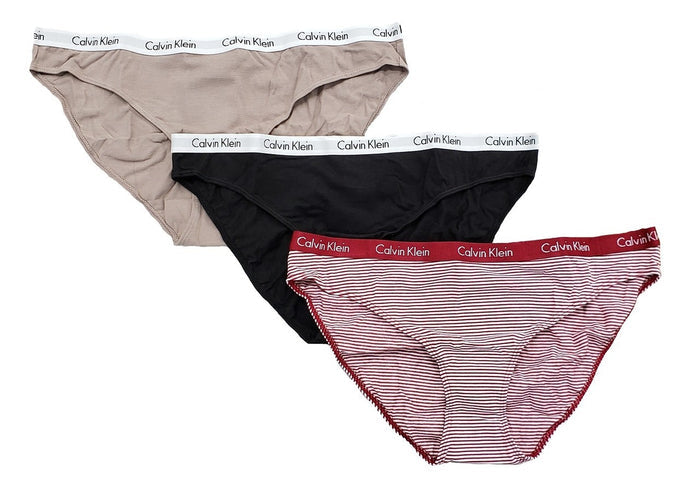 Calvin Klein Women's Carousel Bikini Panty 3 Pack - QD3588