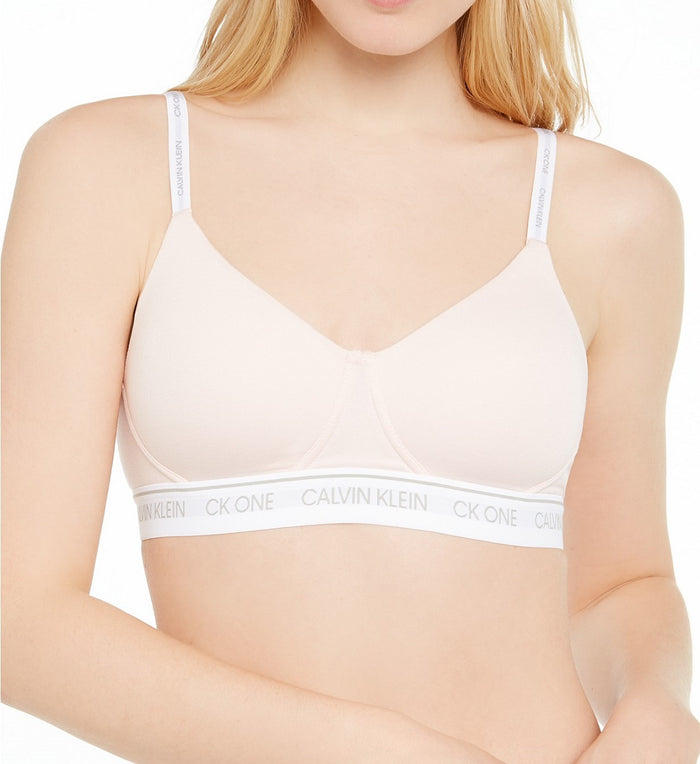 Calvin Klein Women's Ck One Cotton Lightly Lined Bralette - QF6094