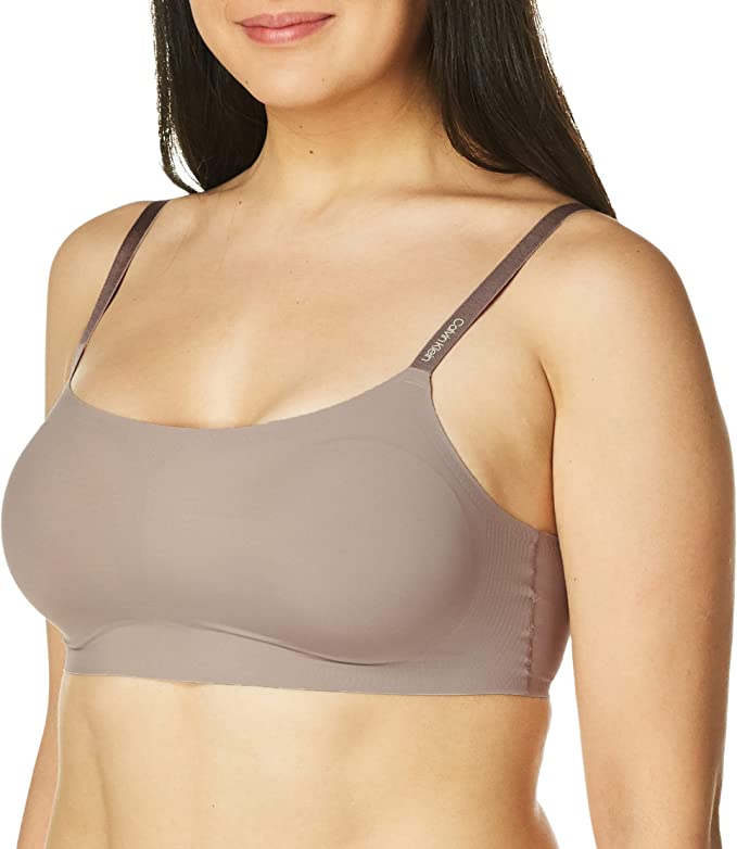 Calvin Klein Women's Invisibles Adjustable Strap Bralette - QF4783